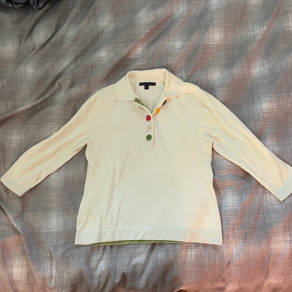 boden button up sweater